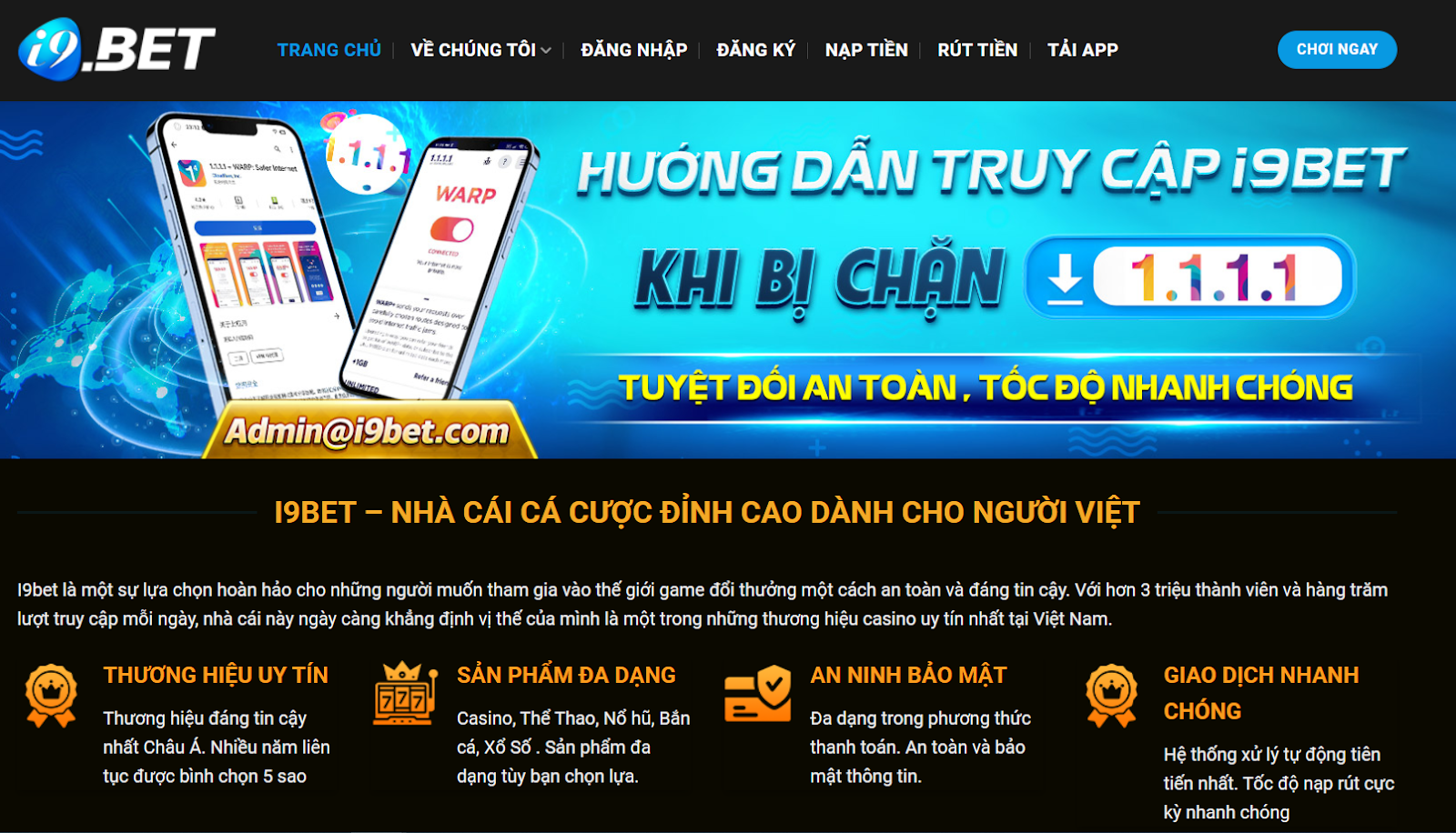 Đăng nhập i9bet - Hướng dẫn chi tiết và những lỗi thường gặp